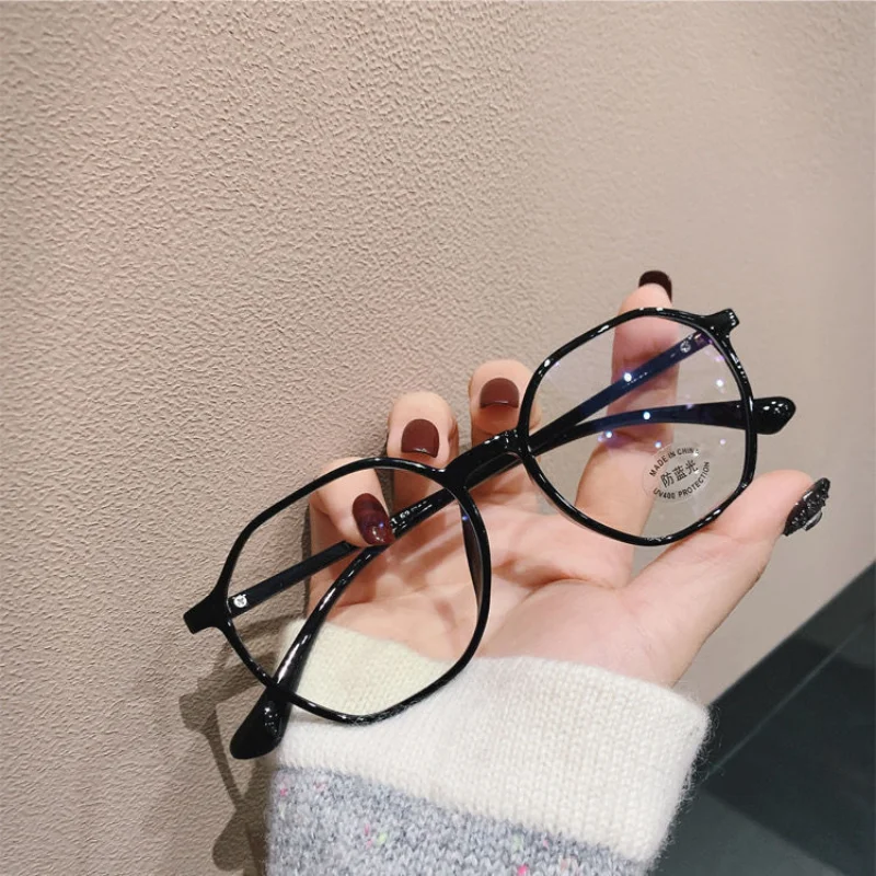 Anti-Blaulicht-Lesebrille für Damen, modische Presbyopie-Brille, ultraleichte, unregelmäßige Brille +1,0 bis +4,0 Image
