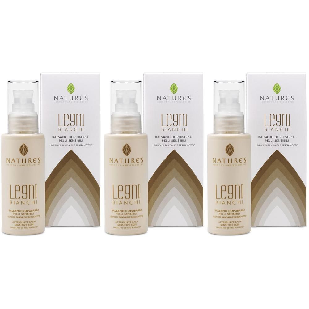Nature'S Legni Bianchi Fluido Balsamo Dopobarba 100 Ml 3x100 ml