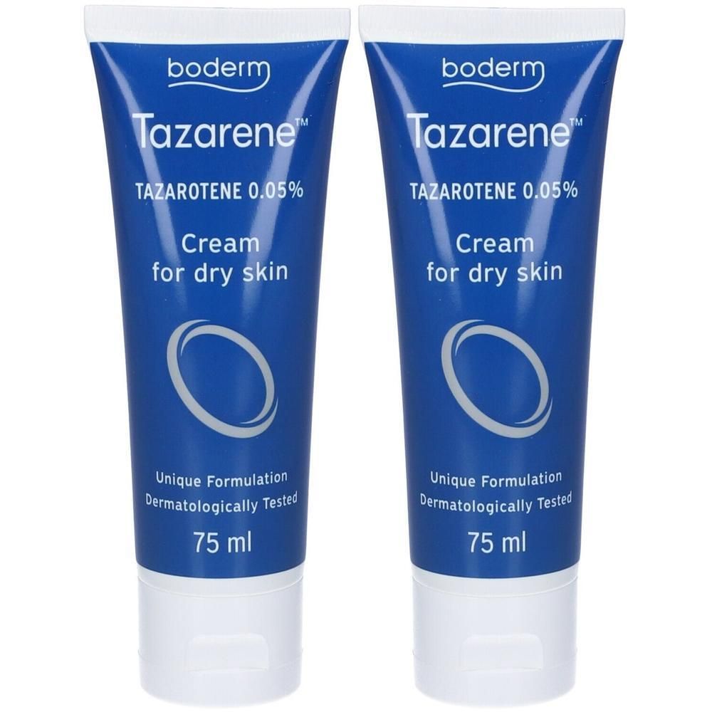 Tazarene Crema 0,05% 75 Ml 2x75 ml