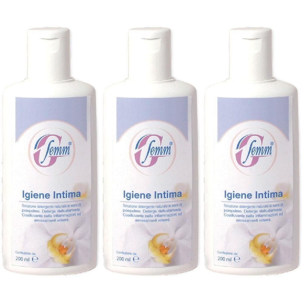 AVD G-Femm Sapone Liquido Intimo 3x200 ml liquido