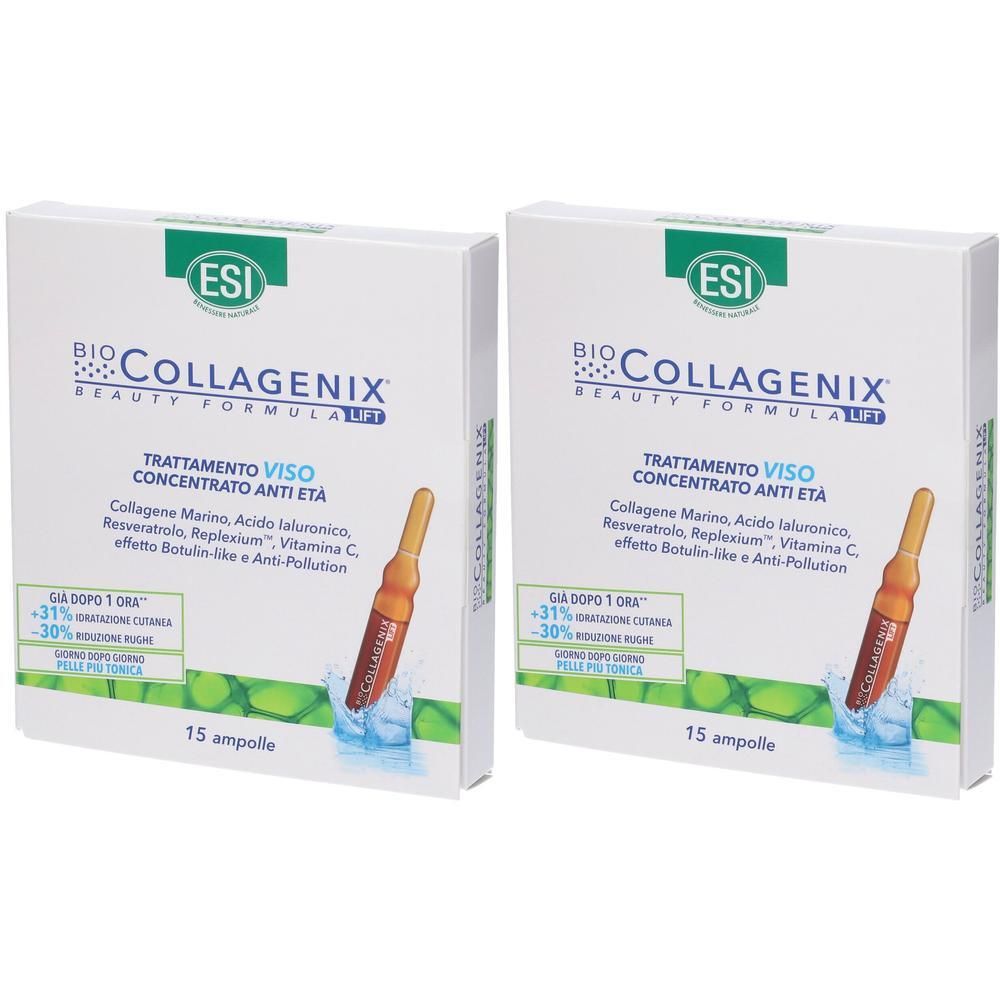 ESI Biocollagenix Trattamento Concentrato Anti EtÃ Fiale 2x27 ml