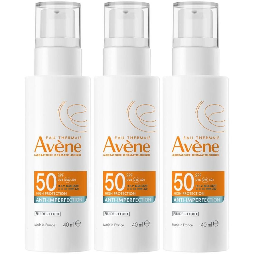 Eau Thermale Avène Fluido anti-imperfezioni - Alta protezione solare S