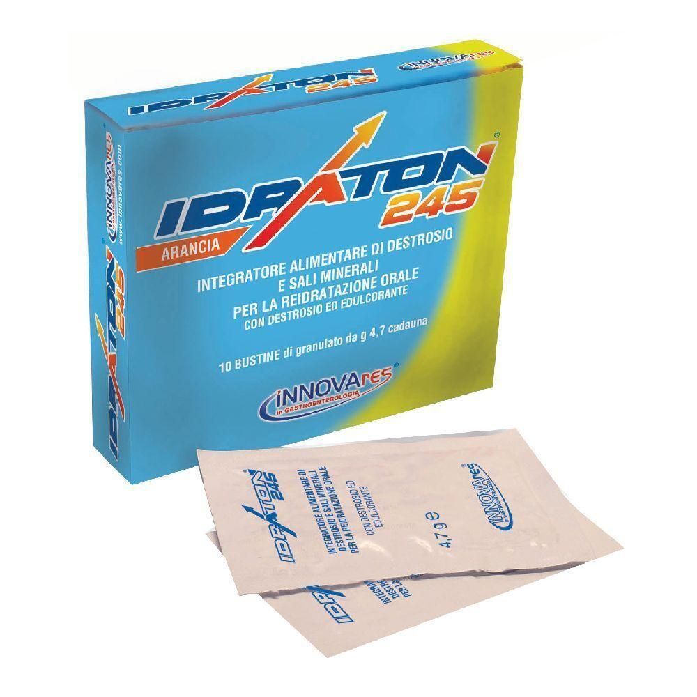 Idraton 245 Reidratante Orale 10 Bustine 5x10x4,7 g Bustina