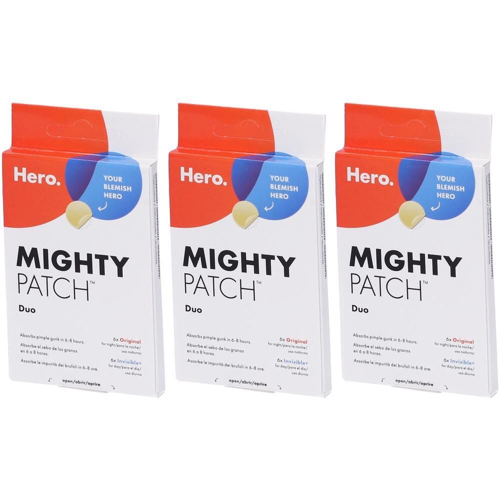Hero Mighty Patch Brufoli Notte + Invisible Giorno 3x12 St