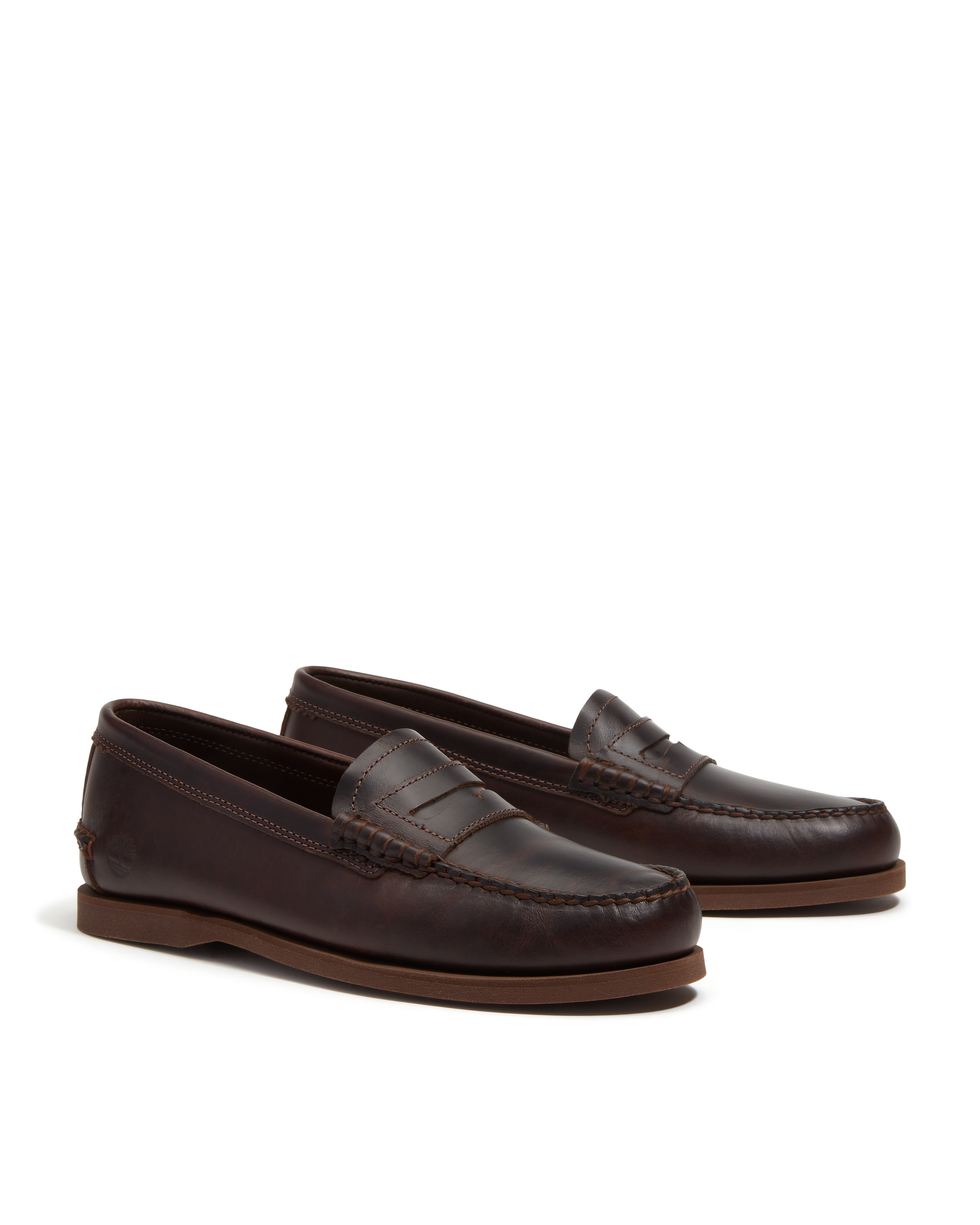 Timberland Mens Loafer in Dark Brown Leather - Size UK 10 | Timberland Sale | Discount Designer Brands