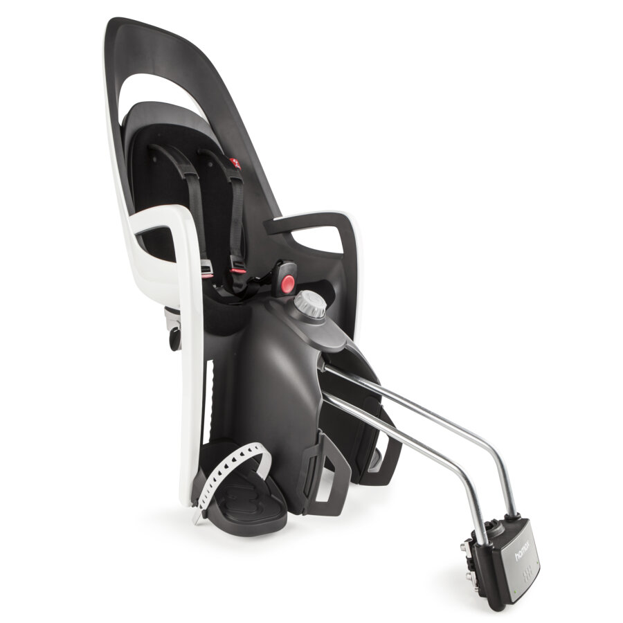 Porte-bébé Caress Hamax Blanc Fixation Cadre