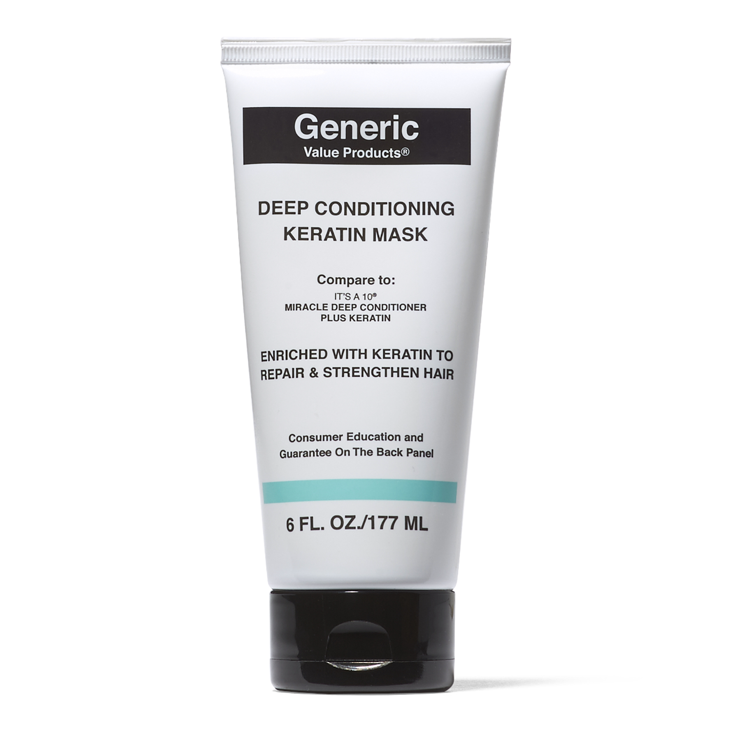 Generic Value Products Deep Conditioning Mask Plus Keratin Compare to It's a 10 Miracle Deep Conditioner Plus Keratin 6 oz - Generic Value Products