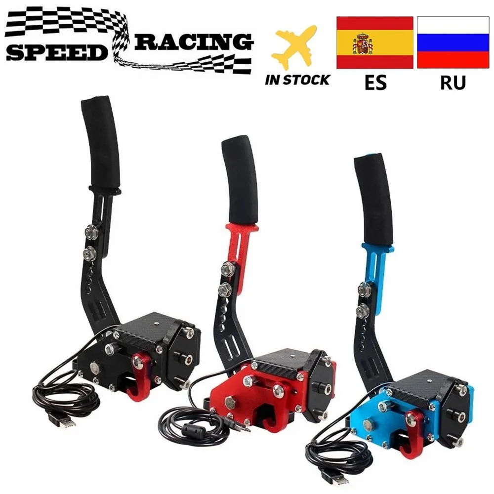 Bremse System Handbremse Für Rallye Für Logitech G29/G27/G25 PC Halle Sensor USB SIM Racing Für Racing spiele T300 T500 HB-1009 Image