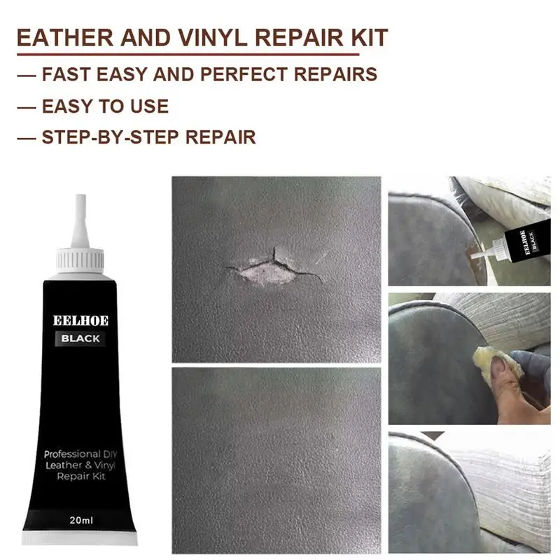 Leder Reparatur Gel 20 ml Leder Reparatur Gel Leder Komplementäre Farbe Reparatur Paste Auto Reparatur Creme Mittel Auto Zubehör Image