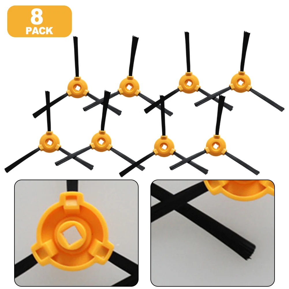 Ersatz-Seitenbürsten für Cecotec für Conga M50 M50 für X-Treme Roboterstaubsauger, 8 Stück Nylon-Kantenwerkzeuge Image