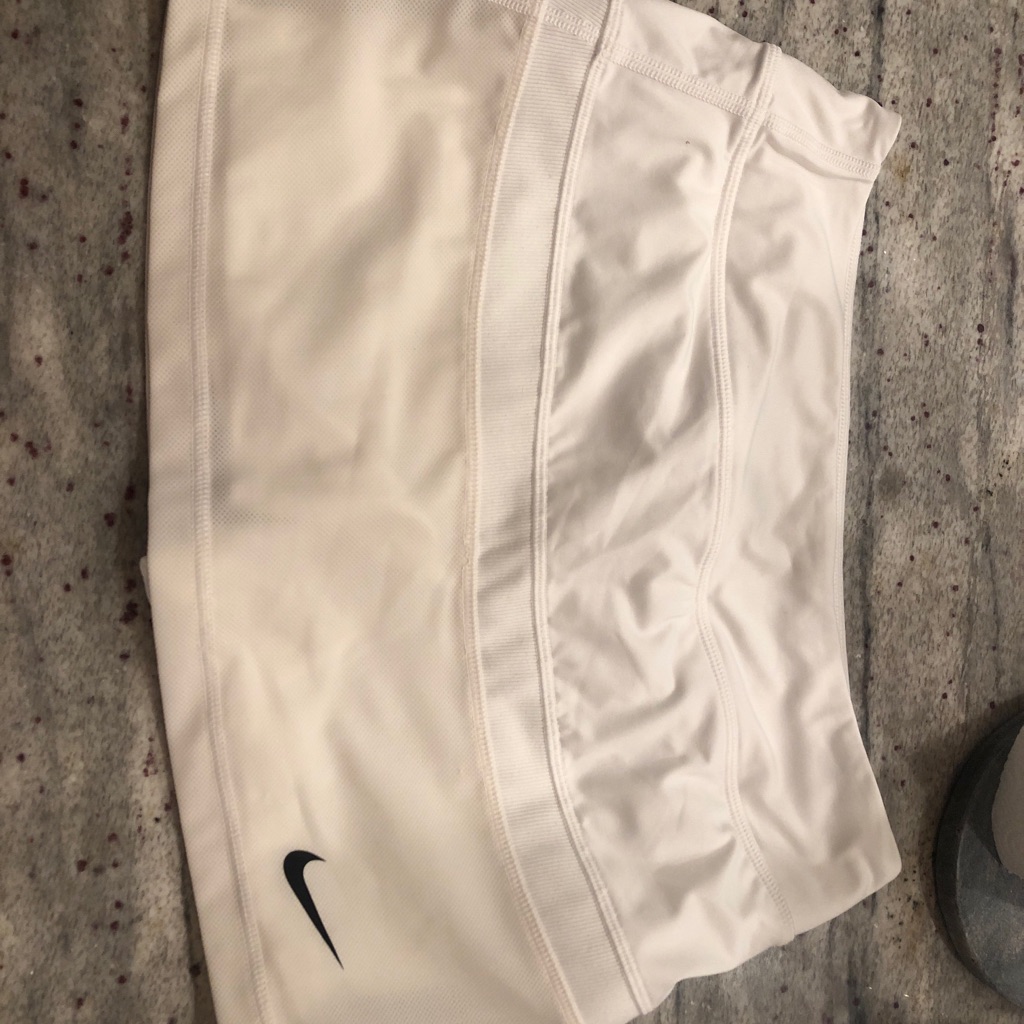 Nike Skirts | Dri Fit Nike Tennis Skirt | Color: White | Size: S