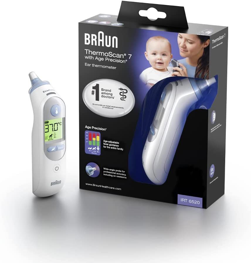 Termometro auricolare Braun (Age Precision, visualizzazione della temp