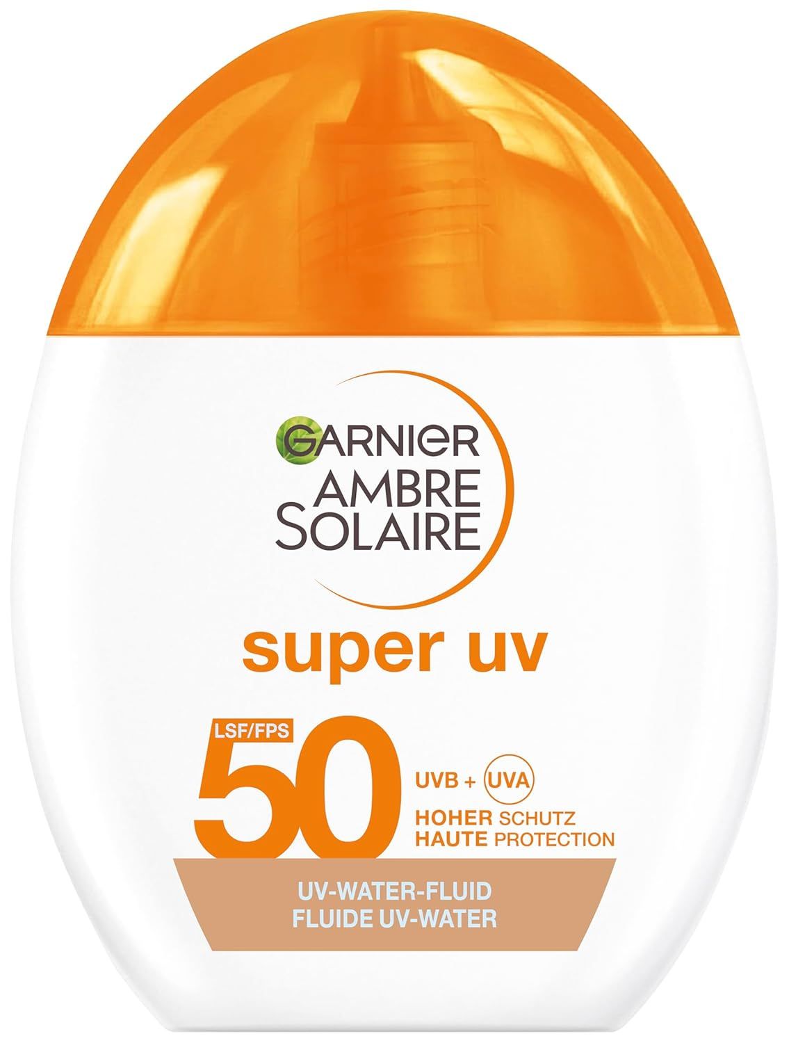 Garnier Ambre Solaire Super UV Fluido Water SPF 50 40 ml