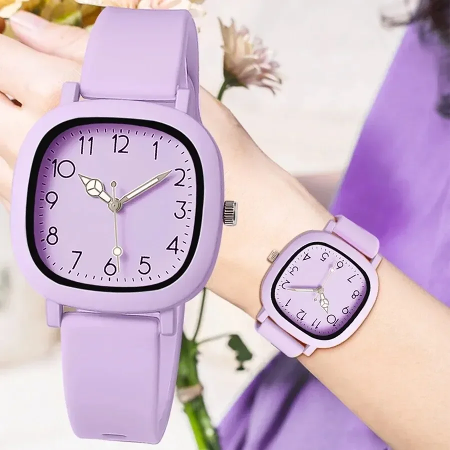 Modemarke Bär Frauen Quarzuhr 2024 Damen Casual Silikon Gelee Uhren Uhr Mädchen Geschenk Zegarek Damski Image