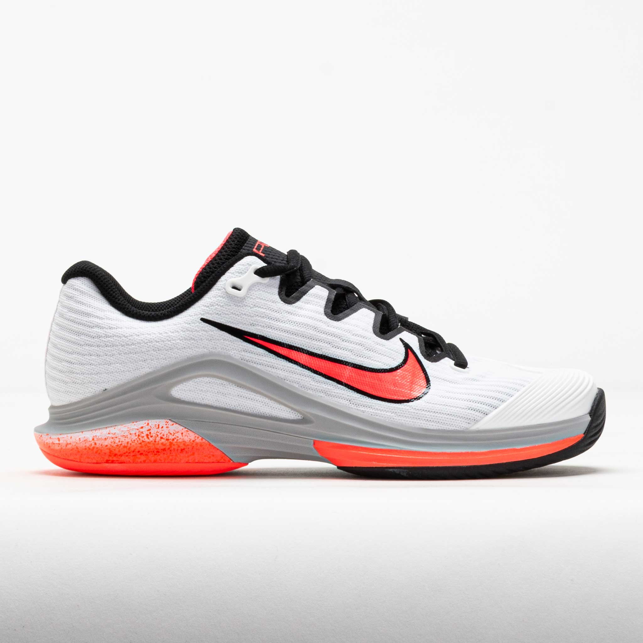 Nike Vapor 12 Premium Women's Tennis Shoes White/Hot Lava/Wolf Grey