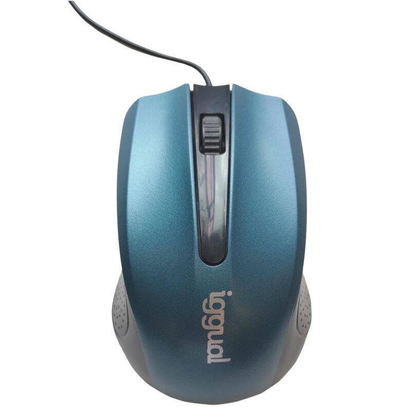 Iggual Com-Ergonomic-Rl-800Dpi Blaue optische Maus Image