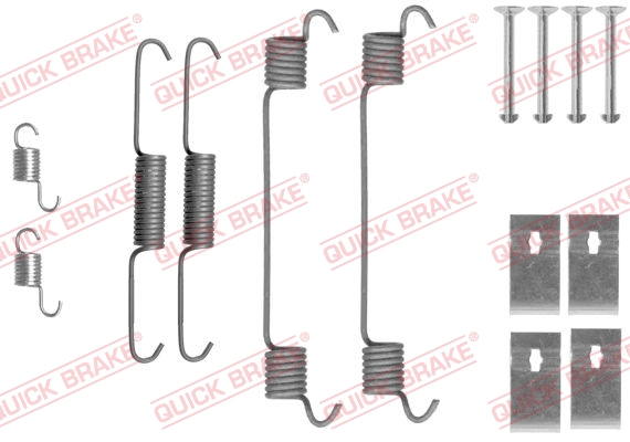 QUICK BRAKE Zubehörsatz, Bremsbacken 1050860 Image