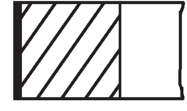 MAHLE Kolbenringsatz 028rs101310n0 für VW Image
