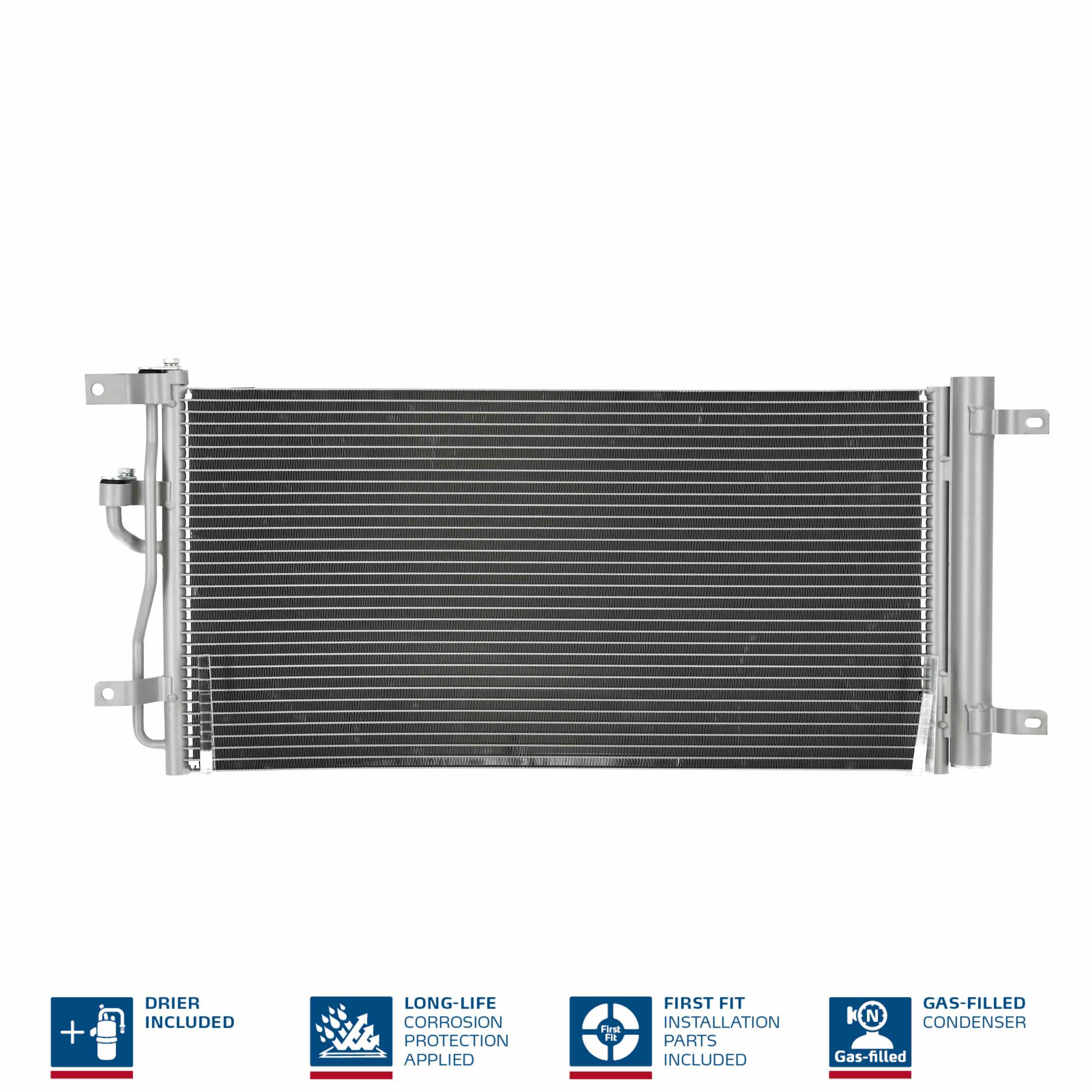 NISSENS Kondensator, Klimaanlage 940569 für Vaughall CHEVROLET Image