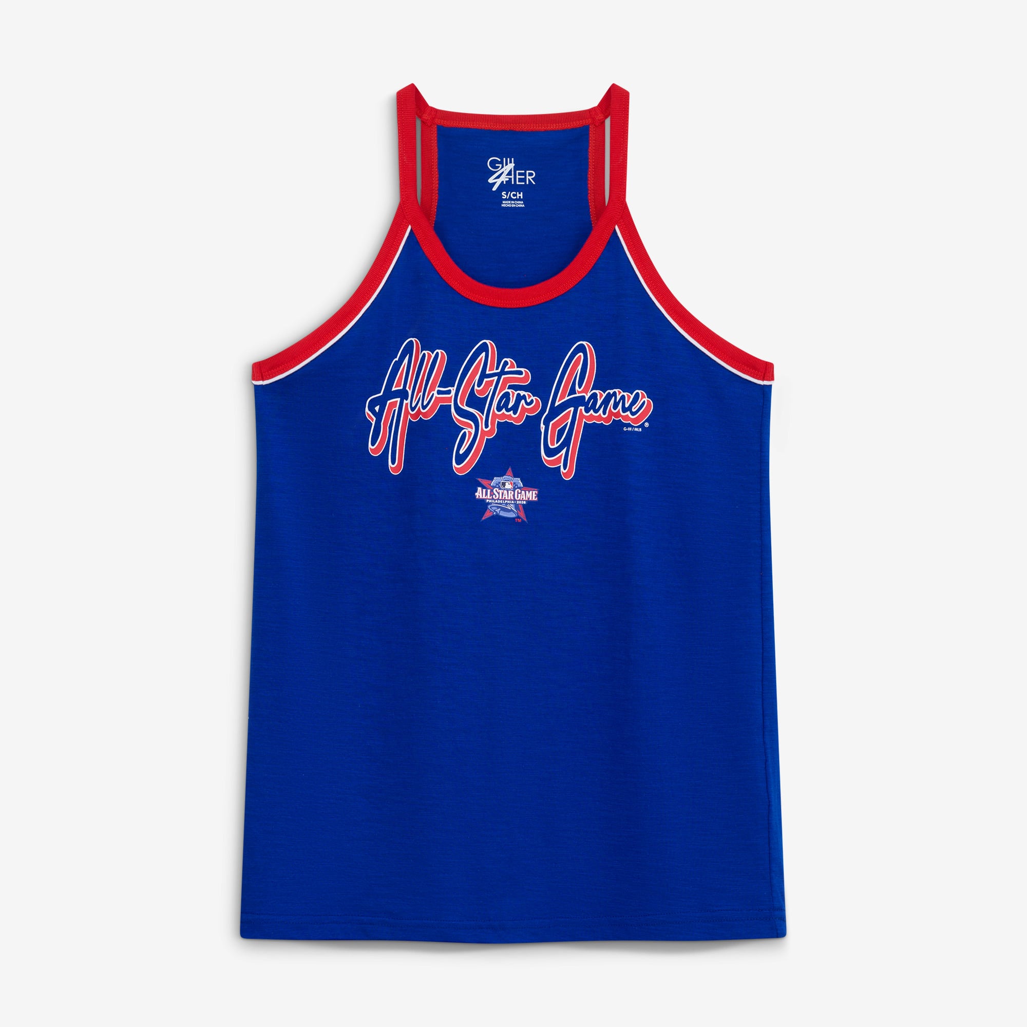 G-III 4Her Tanktop für Damen von Carl Banks, Royal 2026 MLB All-Star Game Redemption
