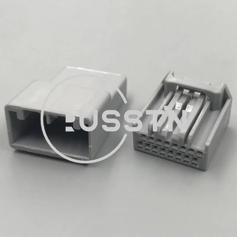 1 Satz 16 Loch mx34016sf1 mx34016pf1 Kfz-Buchse Kabelst ecker grauer Auto-Stecker für Honda Image