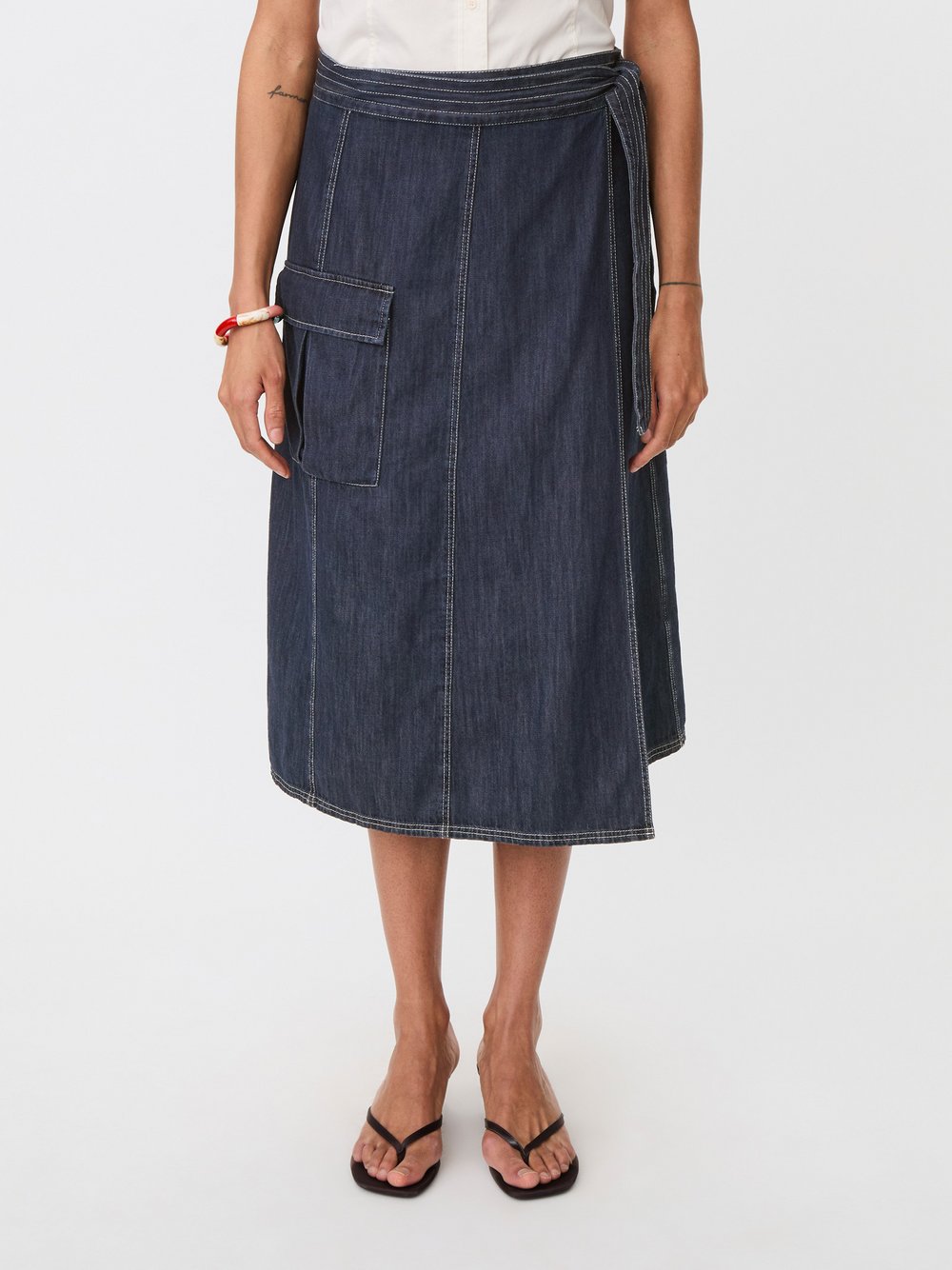 Masai Midirock Damen denim, 42