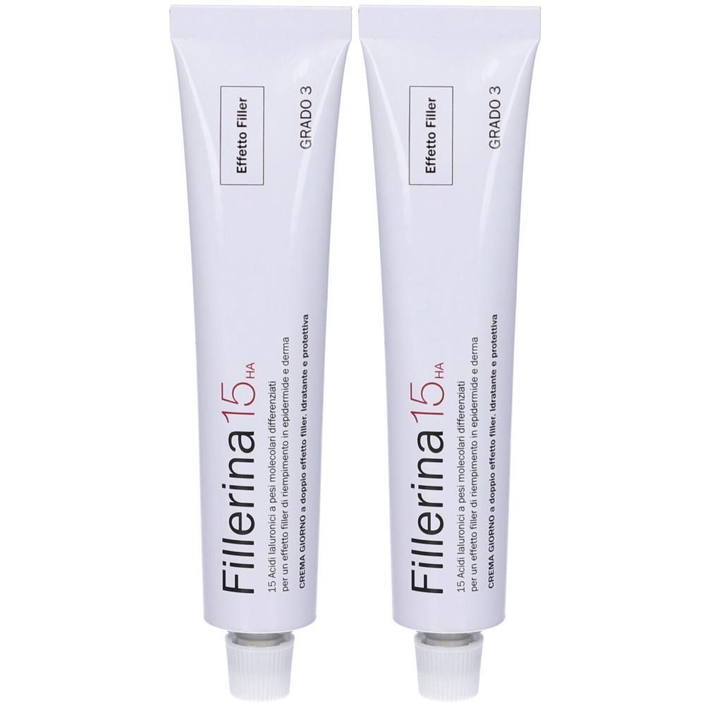 Fillerina 15 Ha Base Day Cream Grado 3 Tubo 2x50 ml