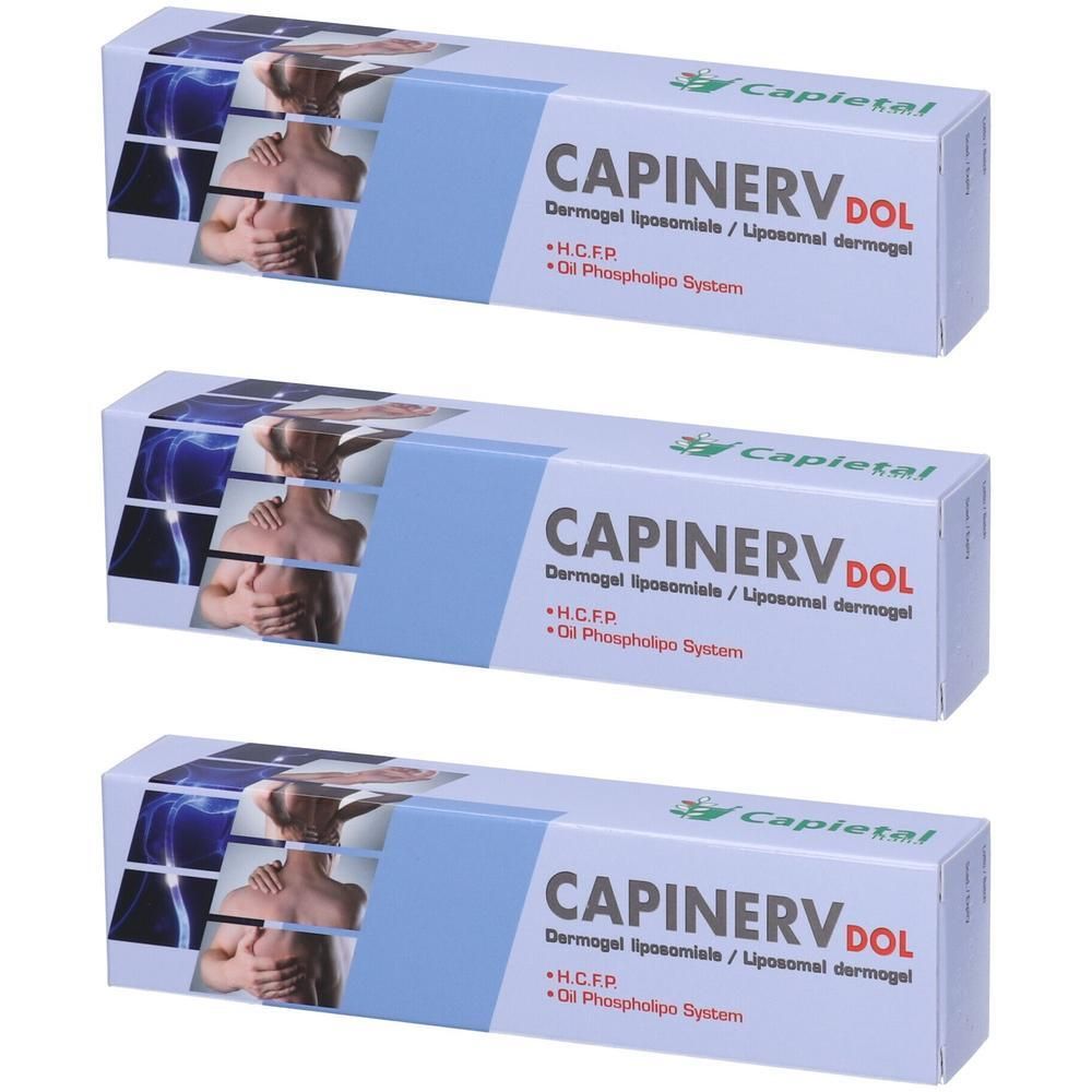 Capinerv Dol Dermogel 3x50 ml Gel