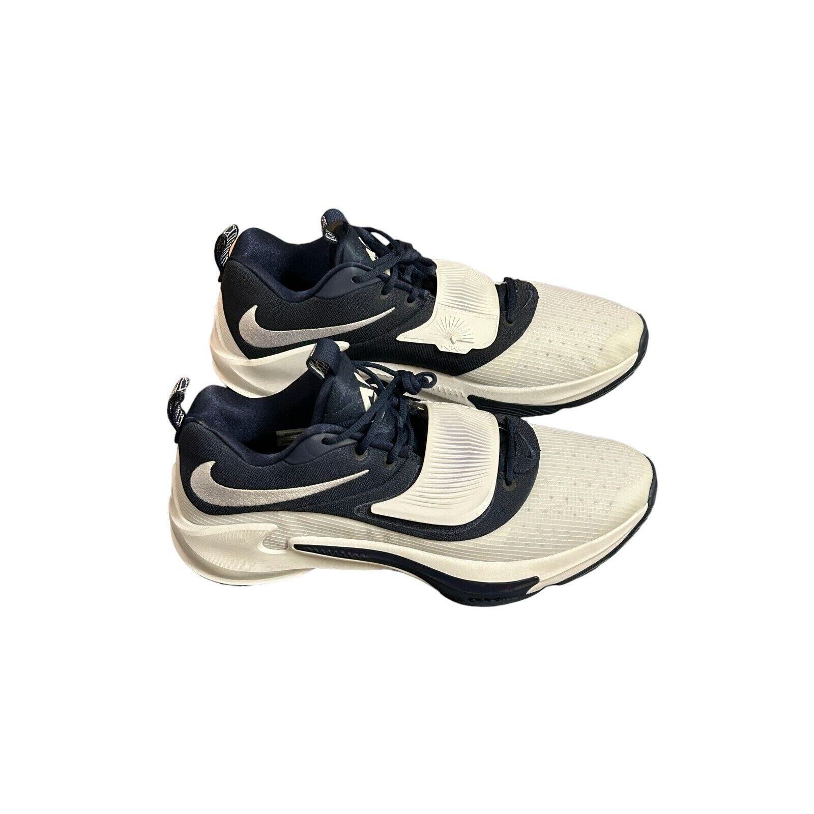 Nike Shoes | Giannis Zoom Freak 3 Tb Promo Midnight Navy White Nike Shoes Men's Size 18 | Color: White | Size: 18