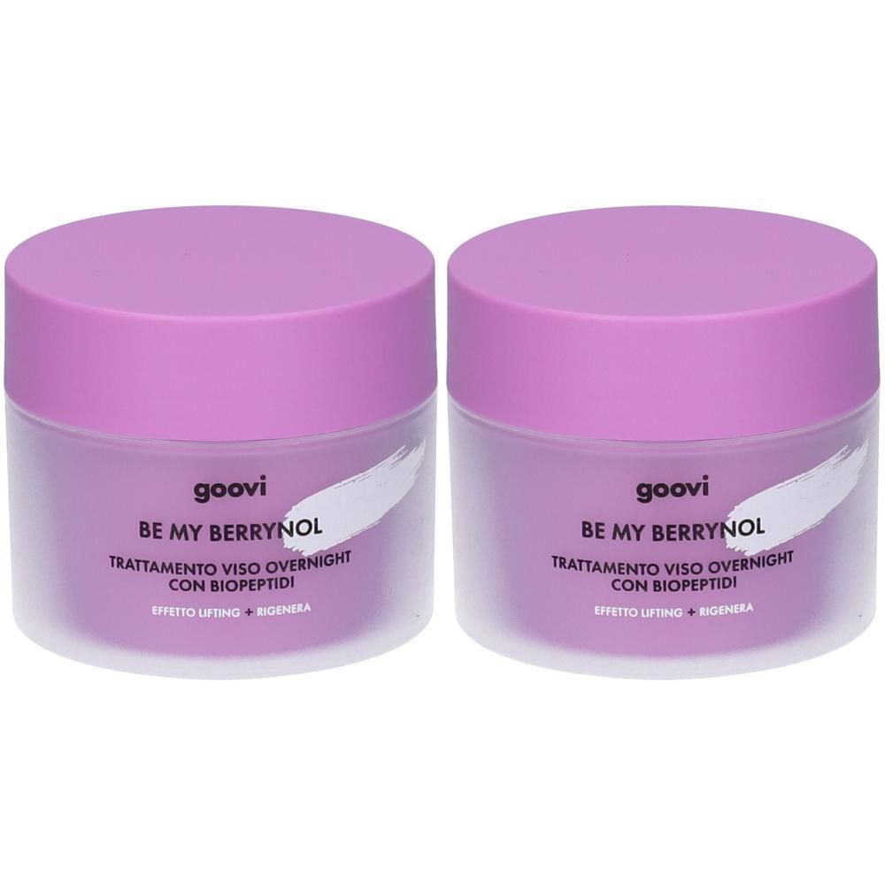 Goovi Be My Berrynol Trattamento Overnight Con Biopeptidi 2x50 ml
