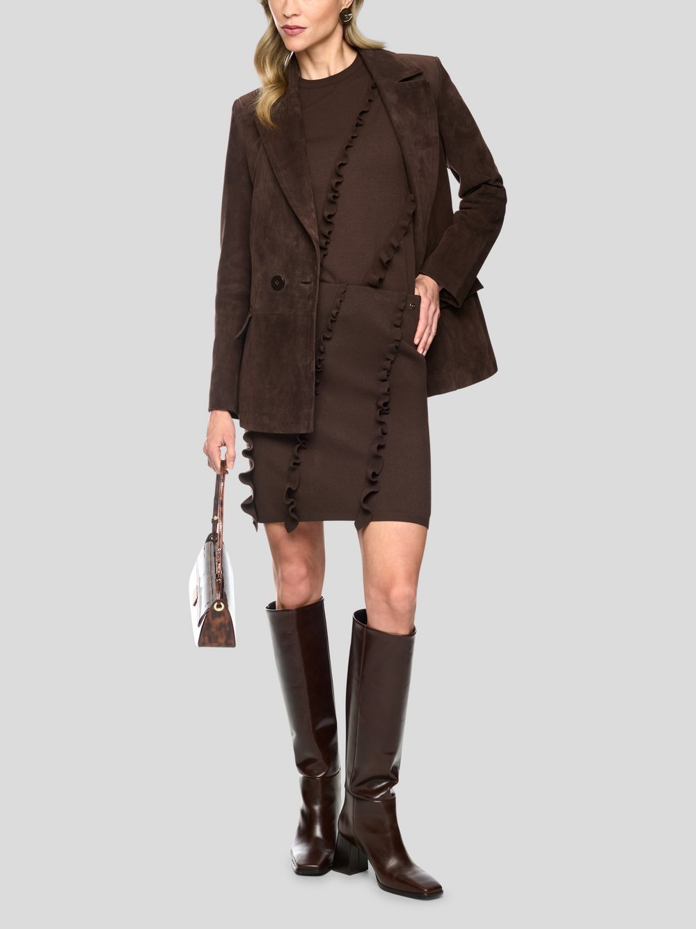Marc Cain Rock Damen braun, 40