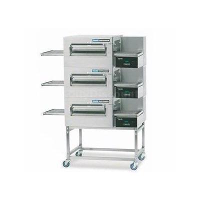 Lincoln 1180-FB3G 56 Triple Stack Gas FastBake Conveyor Oven Package