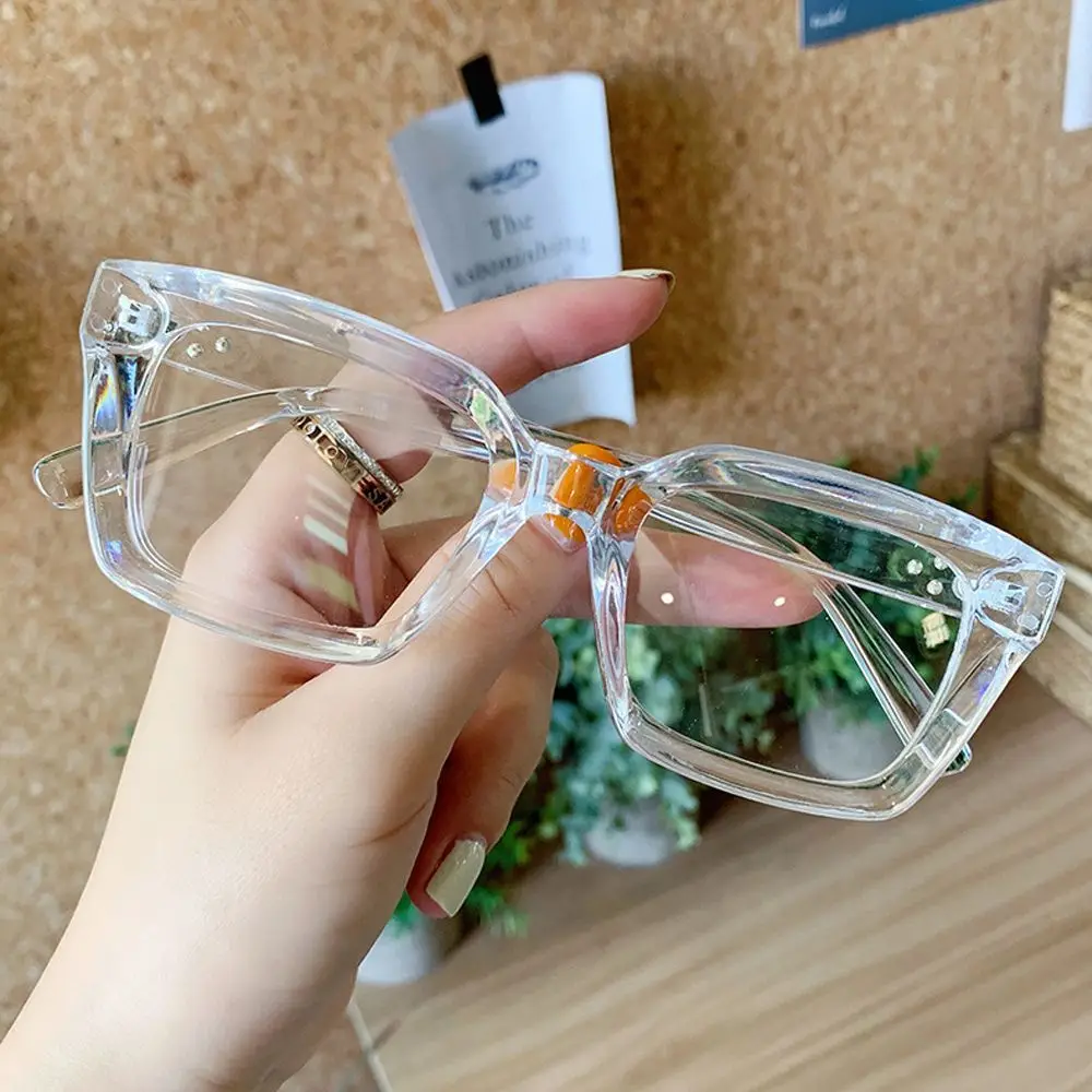Mode Quadratischen Rahmen Lesebrille Männer Frauen Übergroßen Rahmen High-definition Presbyopie Brillen Dioptrien + 1,0 bis + 3 .. 0 Image