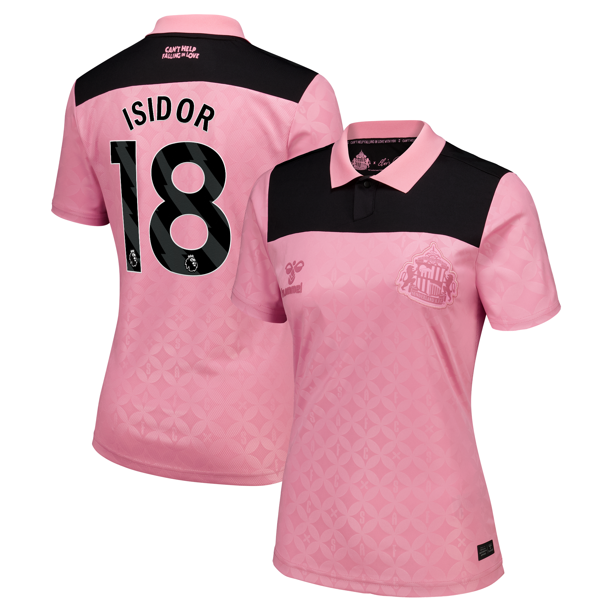Sunderland x Elvis Hummel Auswärtstrikot 2026/27 - Damen mit Aufdruck Isidor 18