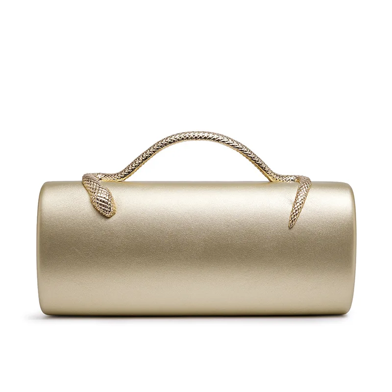 Mode Serpentine femmes Eveing pochette tendance mariée mariage sac à main mode serpent modèle PU chaîne épaule sac à bandoulière