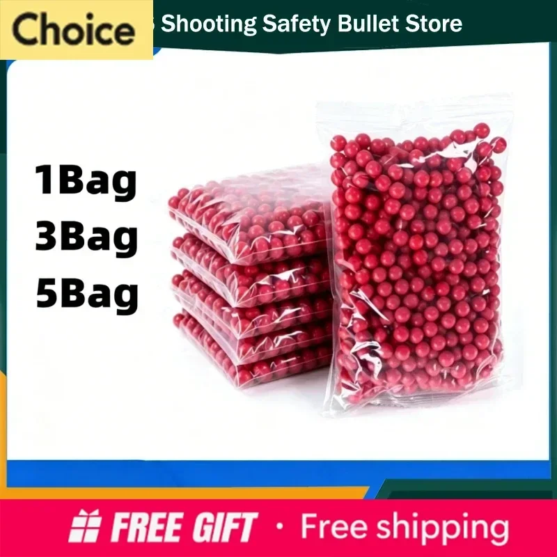 Nouvelles balles en caoutchouc rondes souples de 7 mm, 2027500 pièces/sac, haute élasticité, durables, accessoires de jeu sûrs pour les jeux en plein air
