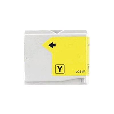 Brother LC51Y Yellow Inkjet Cartridge