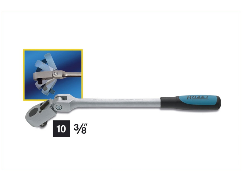 HAZET Umschaltknarre Gelenkumschaltknarre 3/8 Zoll 8816G für VW Mercedes