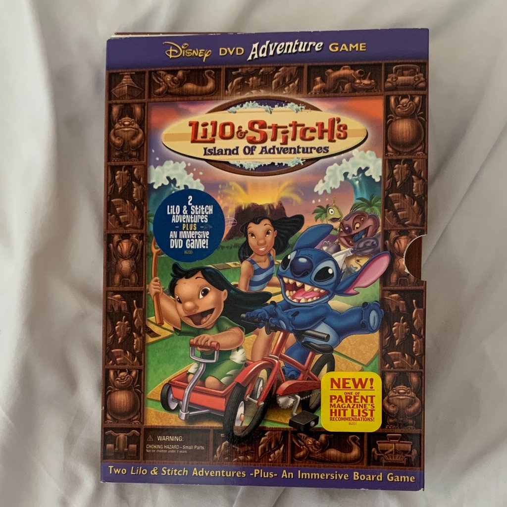Disney Video Games & Consoles | Disney Lilo & Stitch Dvd Adventure Immersive Family Board Game- Tested | Color: Blue/Brown | Size: Os