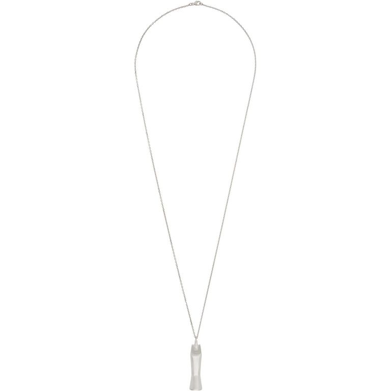 Temple Sister Charm Necklace - Metallic - Rick Owens Necklaces