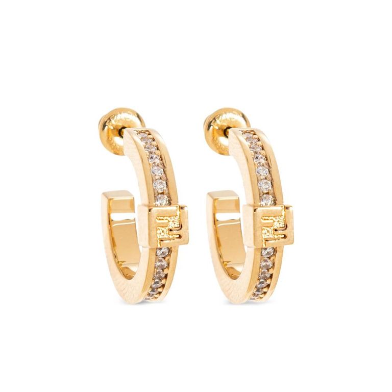 Earrings - Metallic - Fendi Earrings