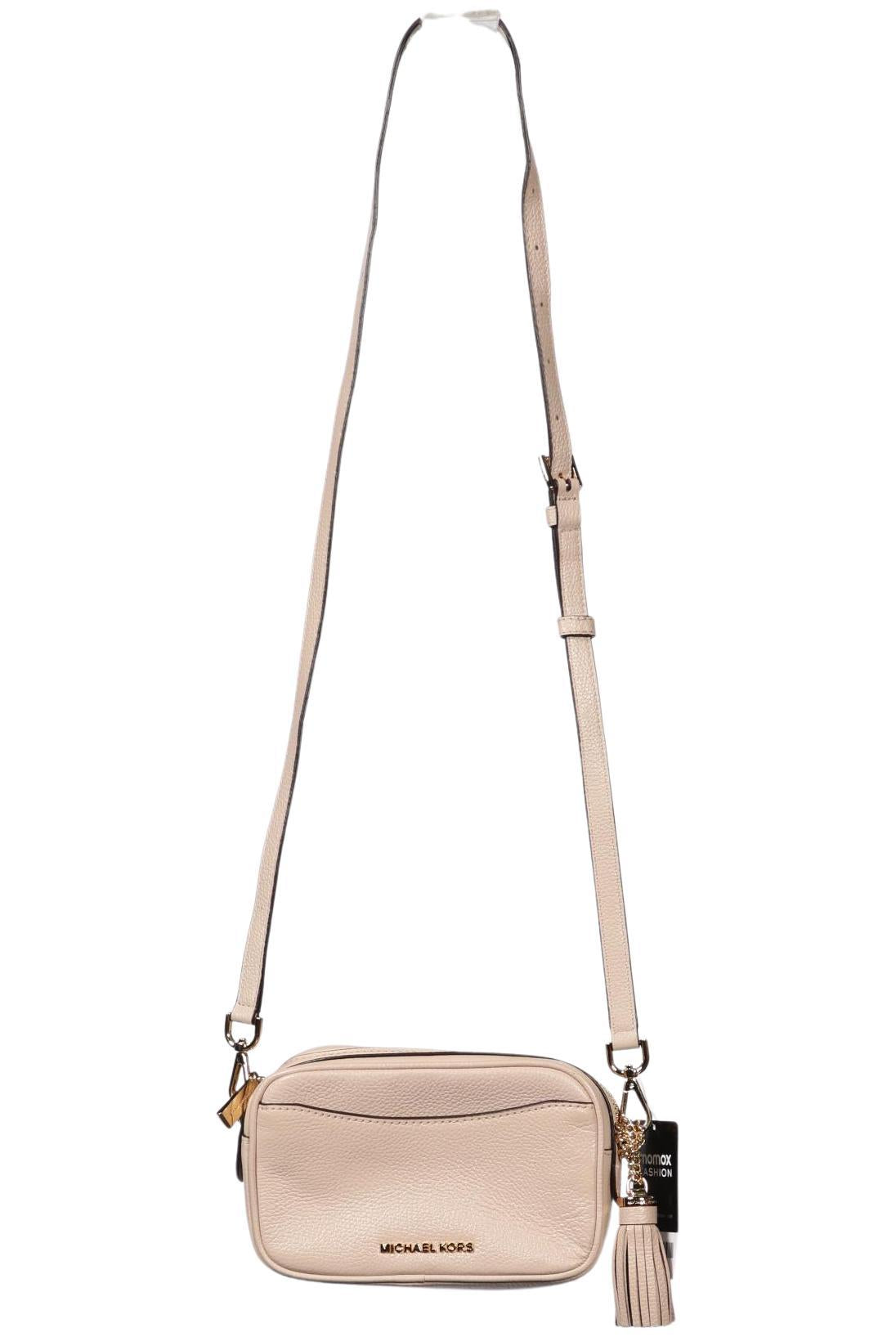 Michael Michael Kors Damen Handtasche klein Leder, Gr. , Beige, kein / Etikett / Leder
