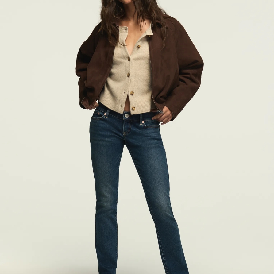 Lucky Brand Ultra Low Rise Skinny - Women's Pants Denim Skinny Jeans in Dial Up Wash, Size 31 x 29