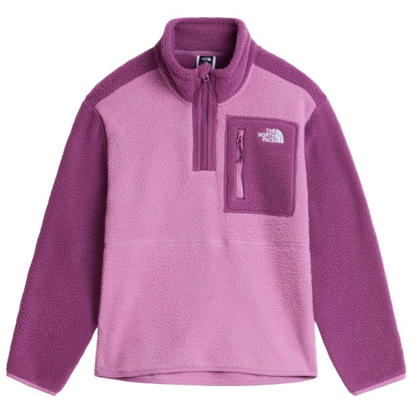 The North Face - Kid's Teen Yumiori 1/4 Zip Jacket - Fleecepullover Gr S rosa/lila