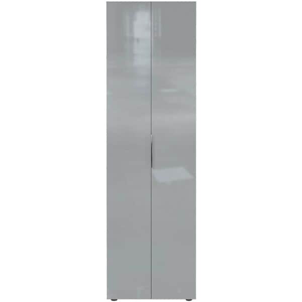 Germania-Werke Garderobenschrank »Genova« Graphit/Silbergrau, 59x197x40 cm