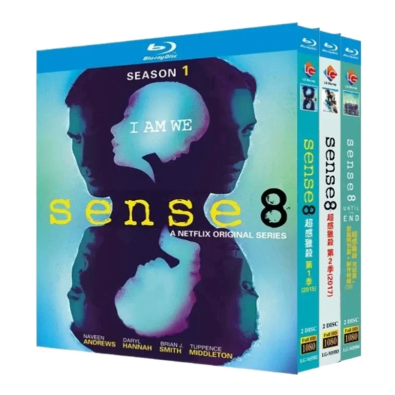Sense8 Saisons 1-2 Blu-ray Disc DVD