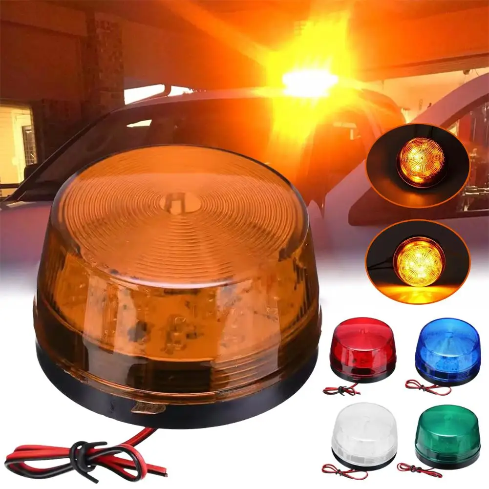 Lumière stroboscopique de route à haute luminosité 5V12V24V, lumière d'entretien, lumière d'avertissement d'urgence, lumière stroboscopique, lumière, lumière J2Y4