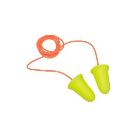 3M 7000127177 E-A-Rsoft Disposable Foam Earplugs, Bell Shape, 33.0 Decibel,