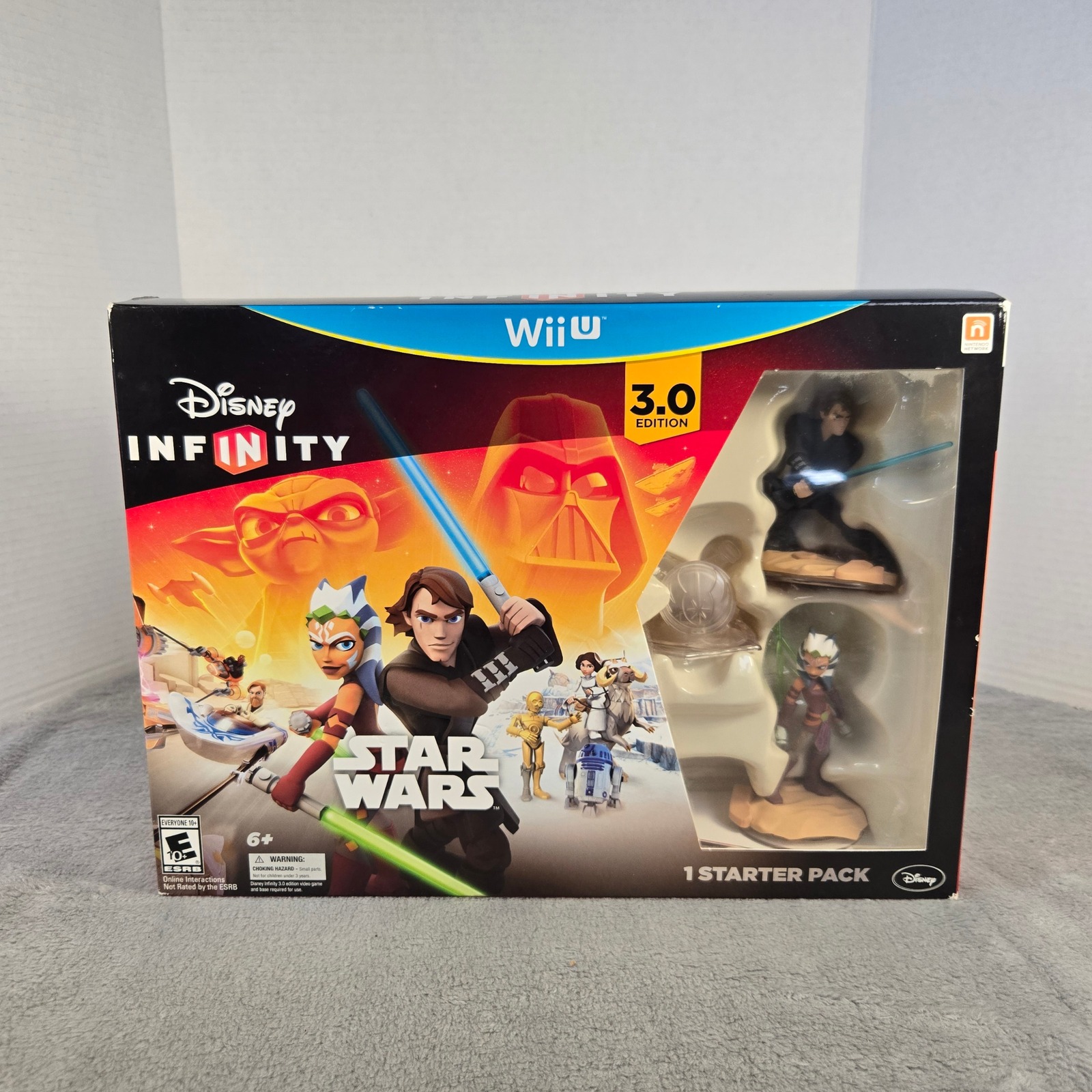 Disney Video Games & Consoles | Disney Infinity 3.0 Star Wars Starter Pack Nintendo Wii U Anakin Ahsoka New | Color: Black/Red | Size: Os