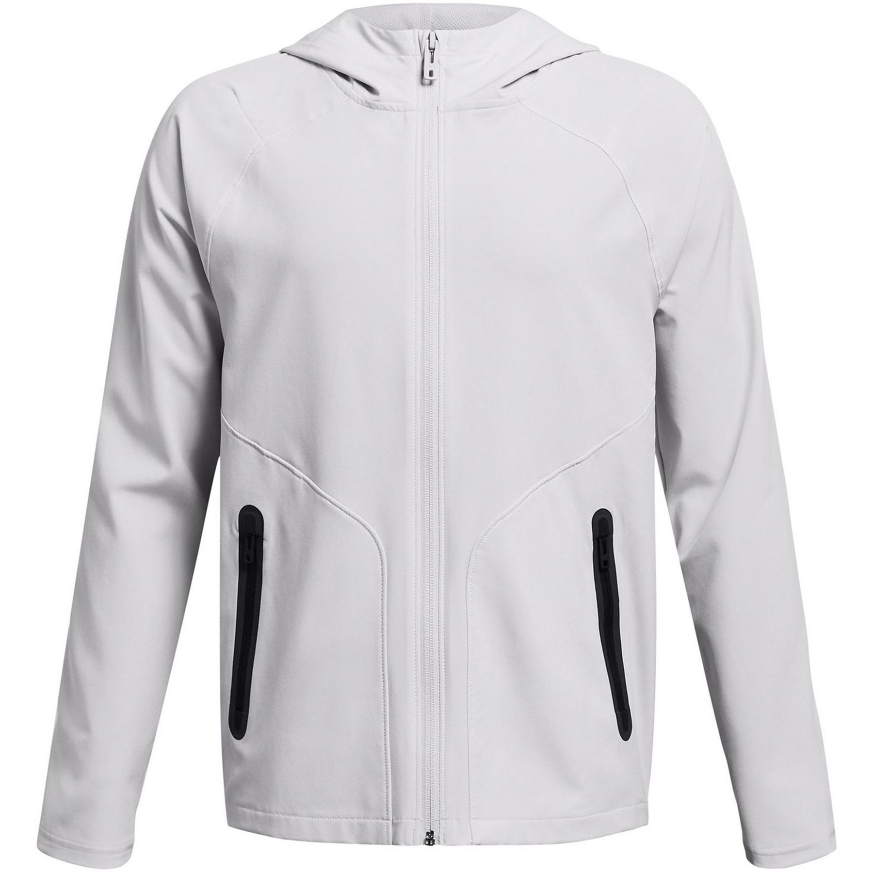 Under Armour Boys Ua B Unstoppable Full Zip Hoody in Gray - Grey - Size 9-10Y | Under Armour Sale | Discount Designer Brands